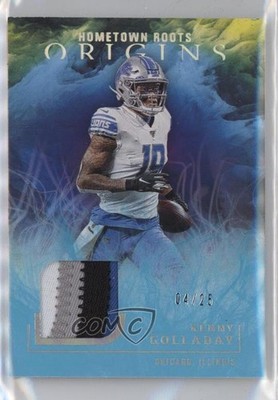 2020 Panini Origins Hometown Roots Turquoise 4/25 Kenny Golladay #HR-16 13c1