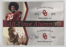 2011 University of Oklahoma All-Time Alumni Duos Billy Sims Steve Owens 2d8