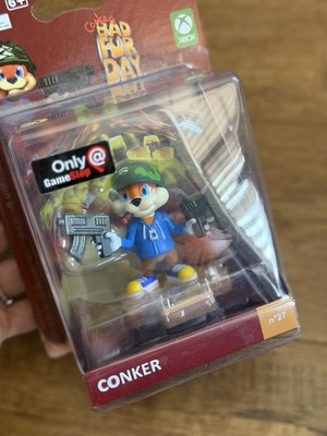 Conkers Bad Fur Day Conker (Totaku Figure #27) Gamestop FIRST