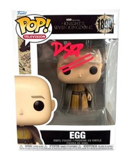 JSA COA Dexter Sol Ansell Signed Egg Funko Pop #1889 (IN RED)