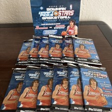 2006-07 Bowman Draft & Stars Basketball Hobby Box partial new packs - READ