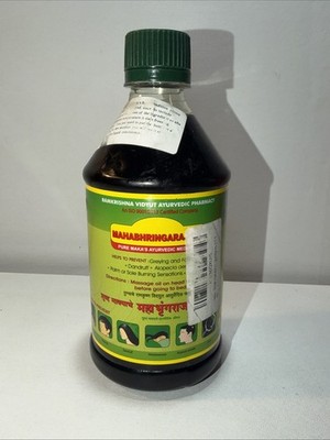 Ramkrishna Mahabhringaraj Oil 500ml Pure Maka Ayurvedic Hair Growth Nourishment