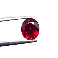 VVS 1 Cts Certified Natural Ruby Pigeon Blood Red AAA Gem Quality Loose Gemstone