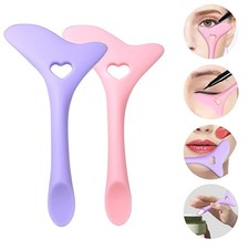 Silicone Eyeliner Stencils Wing Tips Mascara Drawing Lipstick Wearing Aid Tool