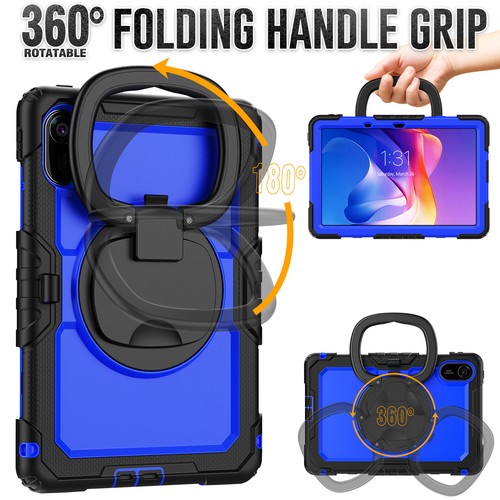 For Xiaomi Redmi Pad 2 11-inch 2025 Rotation Handle Stand Shockproof Rugged Case - Picture 100 of 153