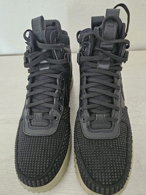 Nike Lunar Force 1 Duckboot Boots Herren Black/Black-Neutral Olive Gr. EU 42