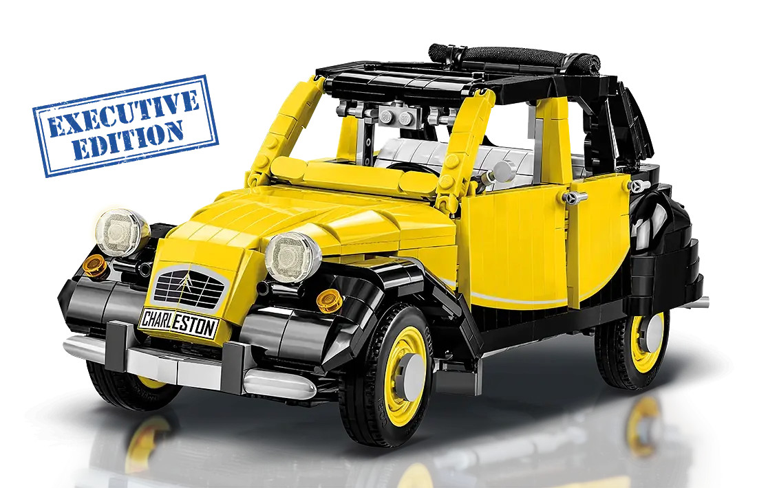 COBI-24340 Citroen 2CV Charleston - Executive Edition Car Building Model 1630pcs