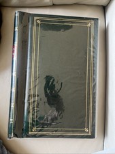 Photo Album NEW Dark Green 1988 Memo Pockets Holds 300 Photos 4 x 6