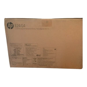 Nouveauté HP E24i G4 24" WUXGA IPS moniteur 1920x1200 - Scellé - Boîte dérangée