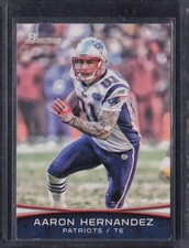 2012 Bowman #24 Aaron Hernandez