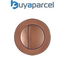 Roper Rhodes Brushed Bronze Round Dual Flush Plate Button - TR9001 TR9002 TR9009