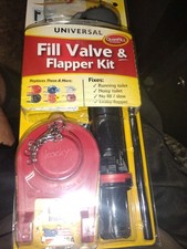 NEW Korky Universal Fill Valve And Flapper Kit 818MP QuietFILL Sealed USA Made 