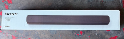 BRAND NEW Sony 120W 2-Ch Bluetooth Soundbar USB HDMI Optical Input - HT-S100F