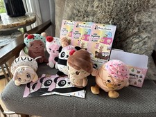 Moriah Elizabeth Mini Mystery Dessert Plush Lot With Boxes