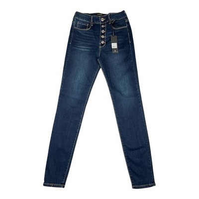 Numero Verona Ankle Jeans Womens Size 27 Button Fly High Rise Dark Wash