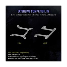 ENERMAX LIQMAXFLO 420mm A-RGB AIO CPU Liquid Cooler - High Performance Pump u... 7