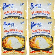 Pioneer Gluten Free Country Gravy Mix 2.75oz Classic Southern Style Easy Mix