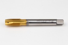 Haas M18x2.5 M HSS-E Spiral Point Tap, 14mm Shank x 30mm Thread Length, 3XD