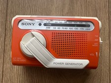 Sony ICF-B01 Portable AM/FM Emergency Radio with Flash Light and Torch Working