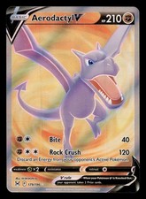 Aerodactyl V 179/196 Lost Origin Pokemon Holo LP