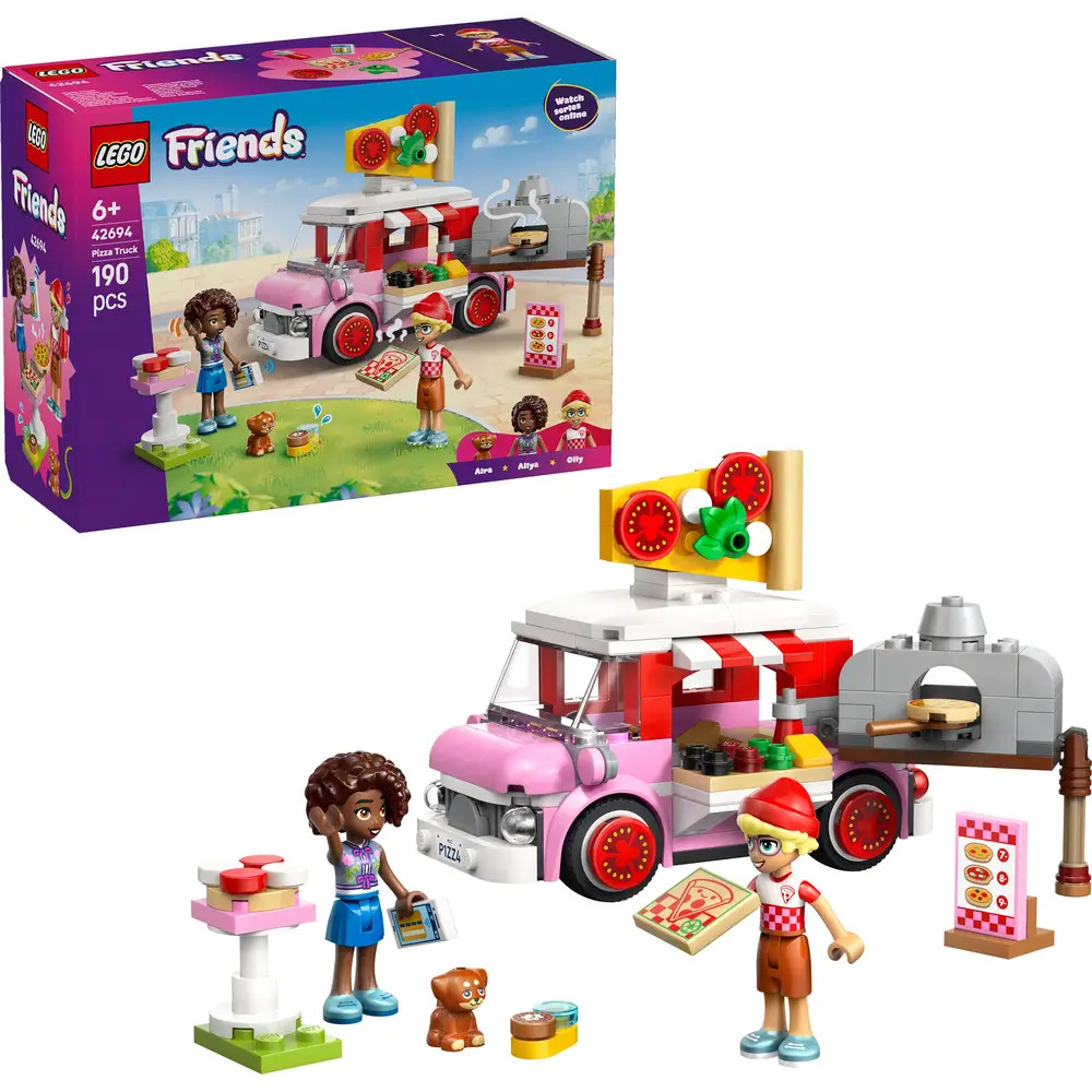 Joom Lego Grau 42694 Friends Pizzawagen - Bild 8