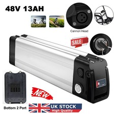 48V 13Ah 2-pins Lithium E-bike Battery for ?250W Motor Electric Bicycle Cycling