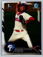 2016 Bowman Chrome #BCP248 Ricardo Pinto Prospects *PH