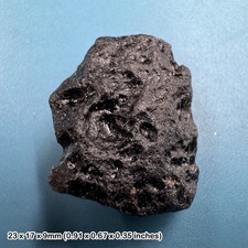 Tektite Natural Impact Glass Meteorite Glass Specimen Genuine Tektite Mineral
