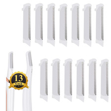 13-Pack Replacement Blades for Flawless Finishing Touch Dermaplane Glo