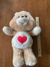 Vintage 1983 Kenner Care Bears TENDERHEART BEAR 13" Plush