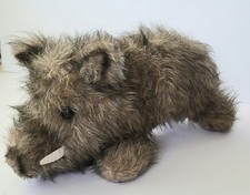 VINTAGE DAKIN WILD BOAR PLUSH 1979 KOREA STUFFED ANIMAL PIG
