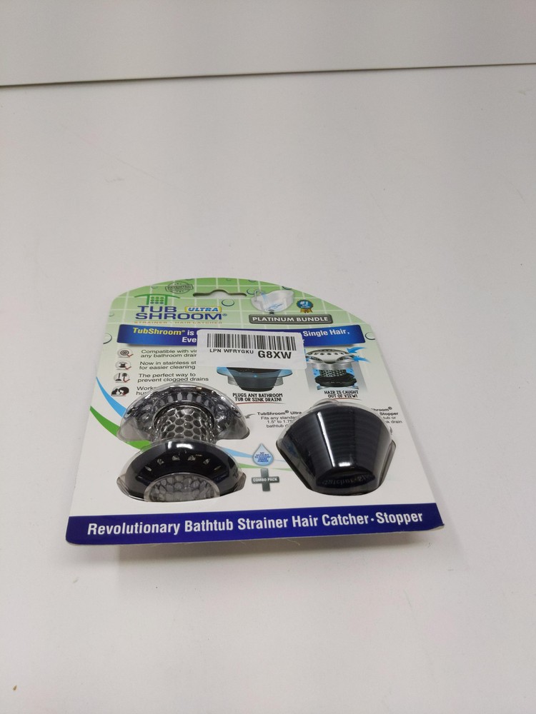 Ultra Revolutionary TubShroom Bathtub Drain Protector for Hair Clogs  