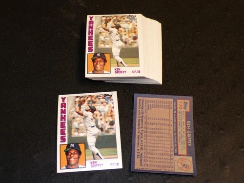 1984 Topps #770 lot of 40 KEN GRIFFEY cards! YANKEES!