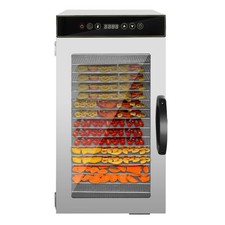 12 Tray  Electric Food Dehydrator Fruit Meat Beef Dryer Veg Preserver Machine UK