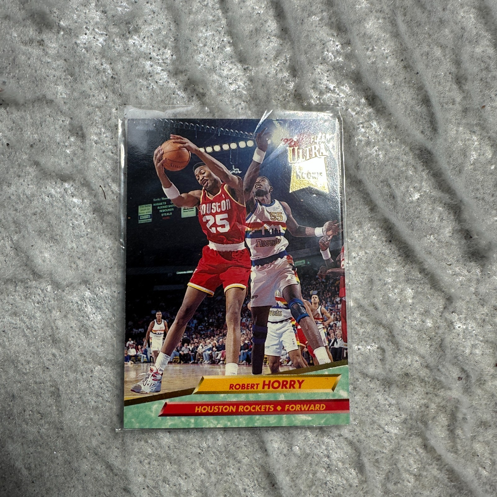 1992-93 Fleer Ultra Basketball Rookie Card Robert Horry #271 Houston Rockets RC
