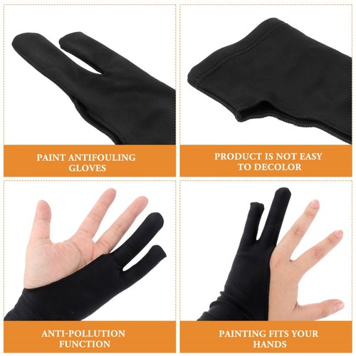 4 PCS Touchscreen Anti-screen Gloves Men and Women Tablet Artist - 第 8/12 張圖片
