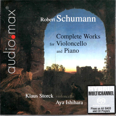 Schumann WORKS FOR VIOLONCELLO & PIANO Storck Ishihara SACD  | neuwertig (C8960)