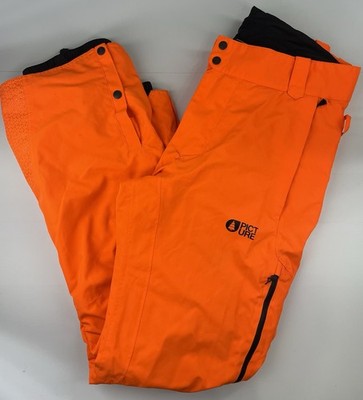 Picture Expedition Line Ski Snowboard Technical Pants Mens L Organic Neon Orange