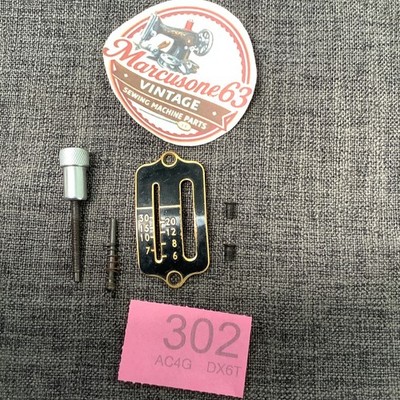 Vintage Stichlänge Abdeckplatte für Singer 99K Nähmaschine 