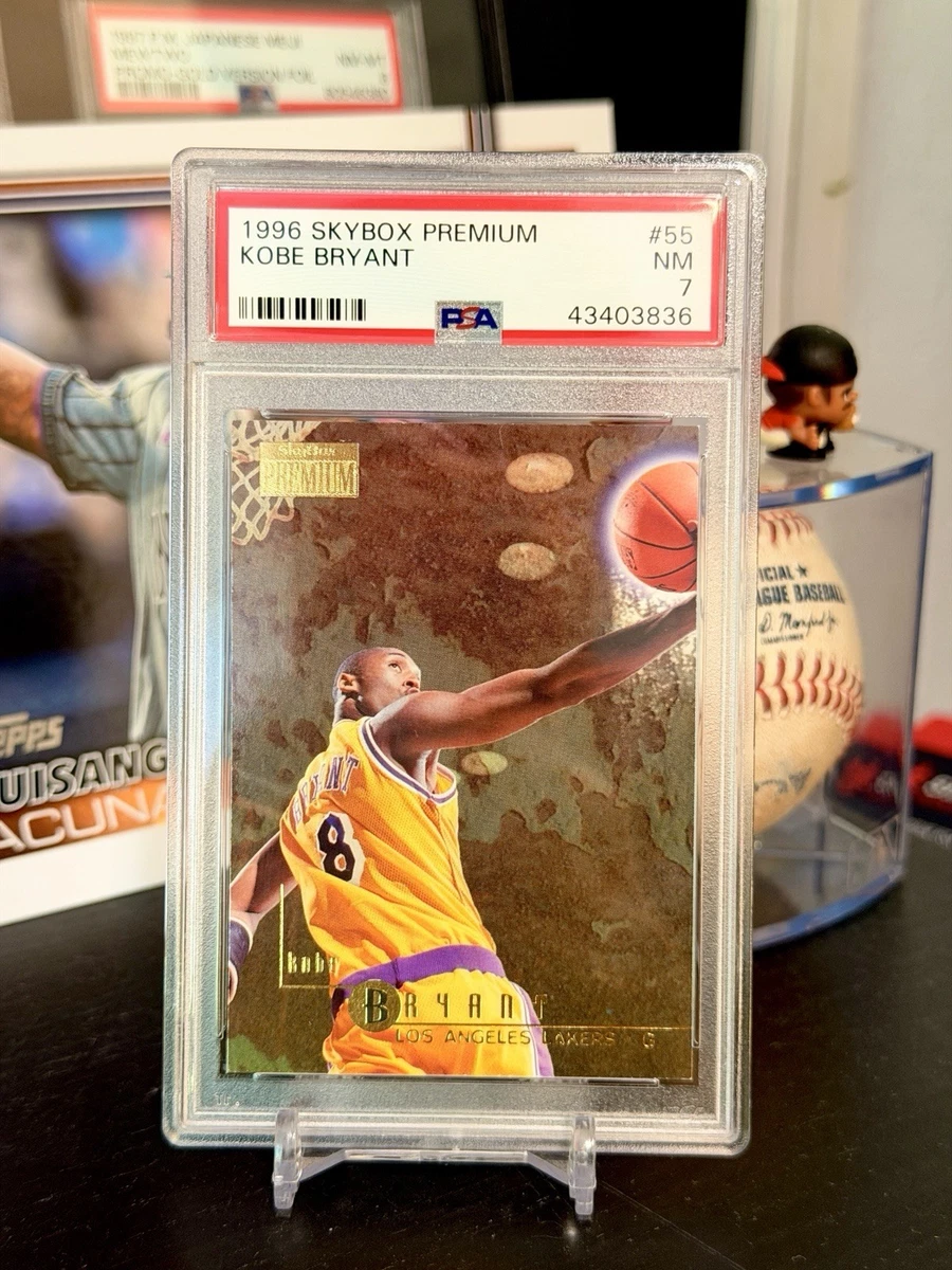⭐️ KOBE BRYANT 1996 SKYBOX PREMIUM #55 PSA 7 NM GRADED ROOKIE
