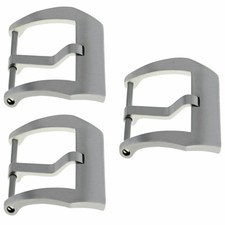 3 - 24MM PRE-V SCREW BUCKLE FOR PANERAI 44MMLEATHER/RUBBER BAND STRAP TQ BRUSH