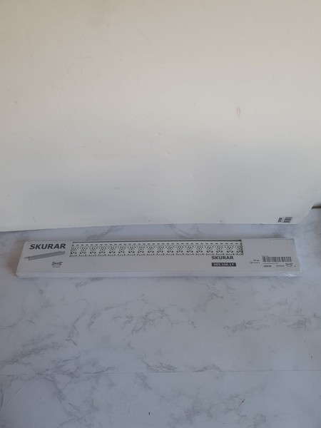Estante de Pared Blanco IKEA SKURAR Diseño Encaje 70cm Largo NUEVO