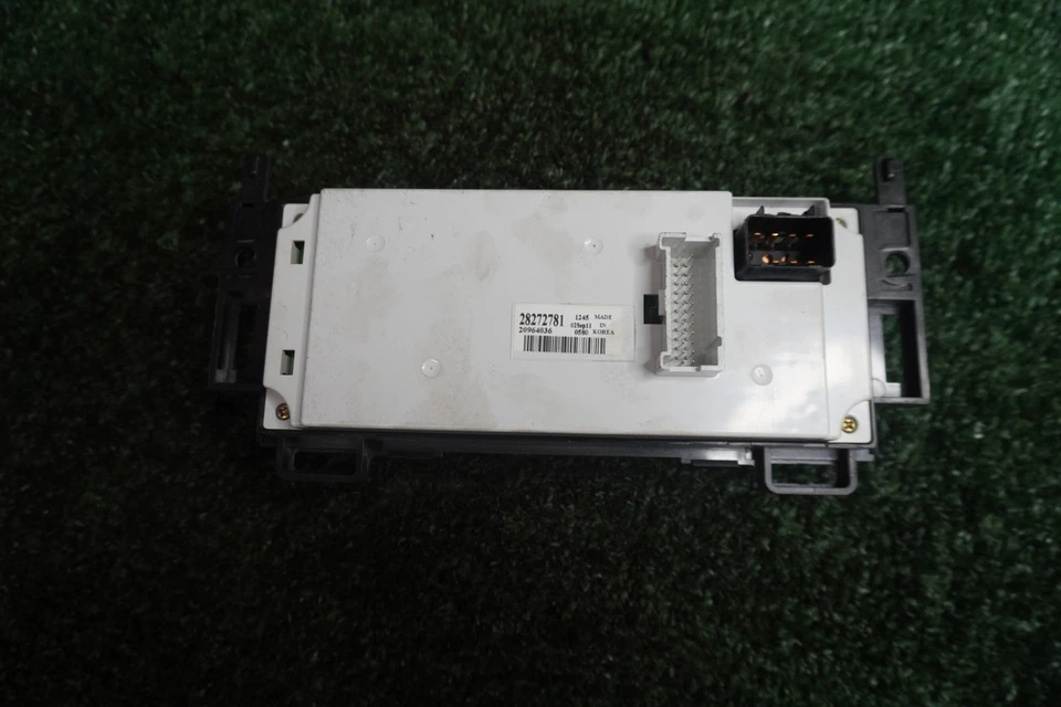 Chevrolet Malibu 2008 2009 2010 panel de control de aire acondicionado temperatura OEM 28272781 Foto 2 de 4