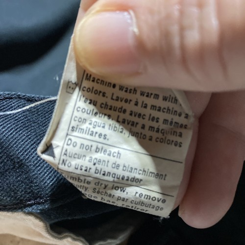 Carhartt B316 Double Knee Relaxed Twill Hose Schwarz Y2K Wandern Herren Gr. 44x34.    OO - Bild 3 von 18