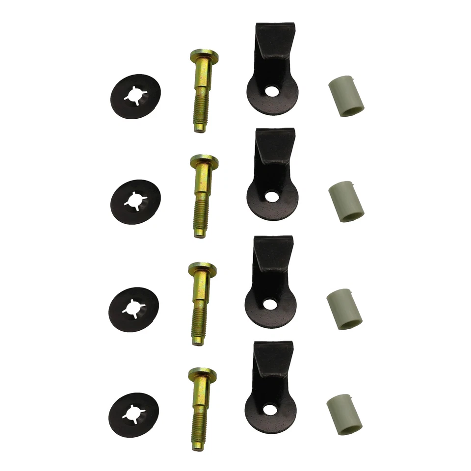 4PCS Rear Door Striker Bolt Kit for Ford Bronco Escort Lincoln Mercury 1980 - 11 Foto 2 de 4