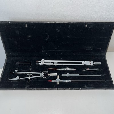 Vintage, Berrick Brothers B101 Technical/Kompass Set im Originalkoffer, sehr guter Zustand