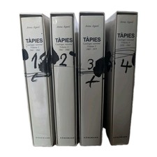 Anna Agusti: Tapies The Complete Works (VOLS 1 - 4) Catalogue Raisonné 