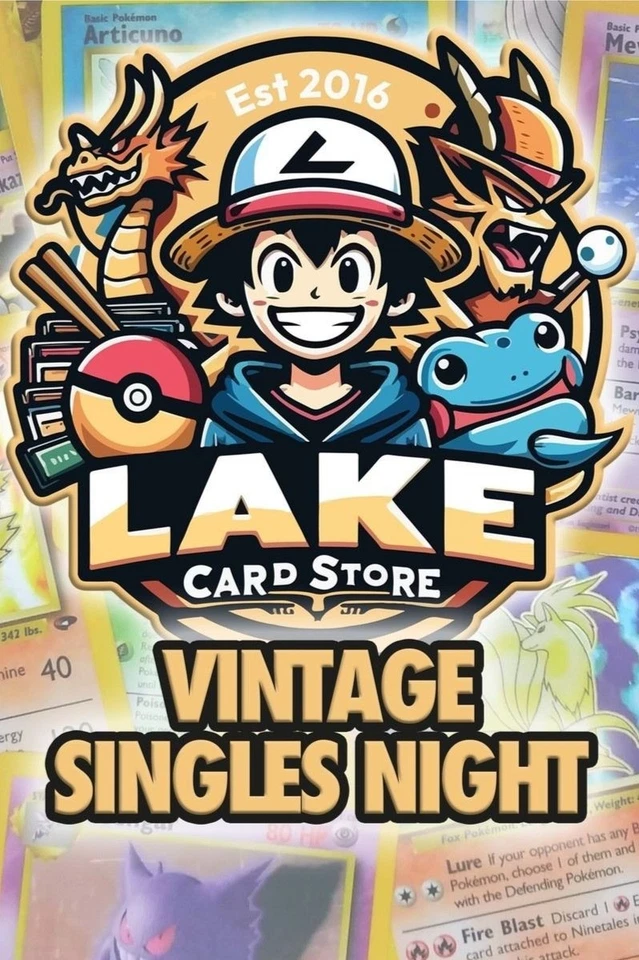 VINTAGE WOTC, BLACK STAR PROMOS, NEO AND MORE SINGLES - Hosted by Tom