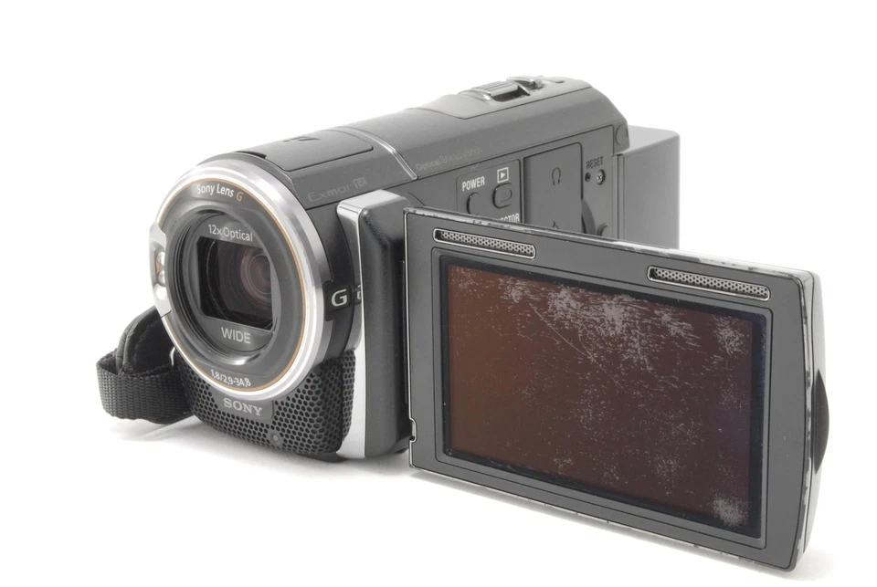 [N MINT] SONY HDR-PJ590V HD Handycam Black Projector Function 20.4MP From JAPAN - Image 2 of 4