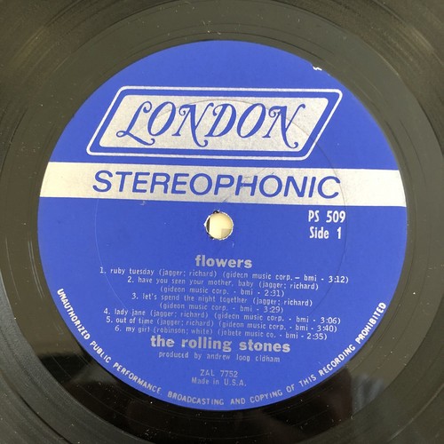 Flowers (US) 1967 LP by The Rolling Stones (London - PS 509) - Picture 6 of 6
